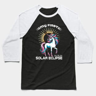 Total  Solar Eclipse 2024 Totality April 8 Baseball T-Shirt